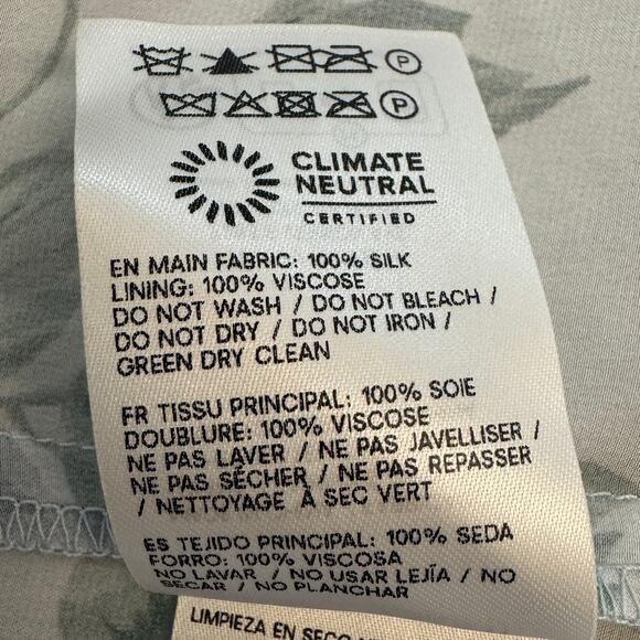 Reformation Ivan Silk Dress Fresh Air - Picture 11 of 14